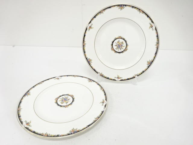 WEDGWOOD　ウェッジウッド　オズボーン　プレートペア(27.5センチ)　洋食器